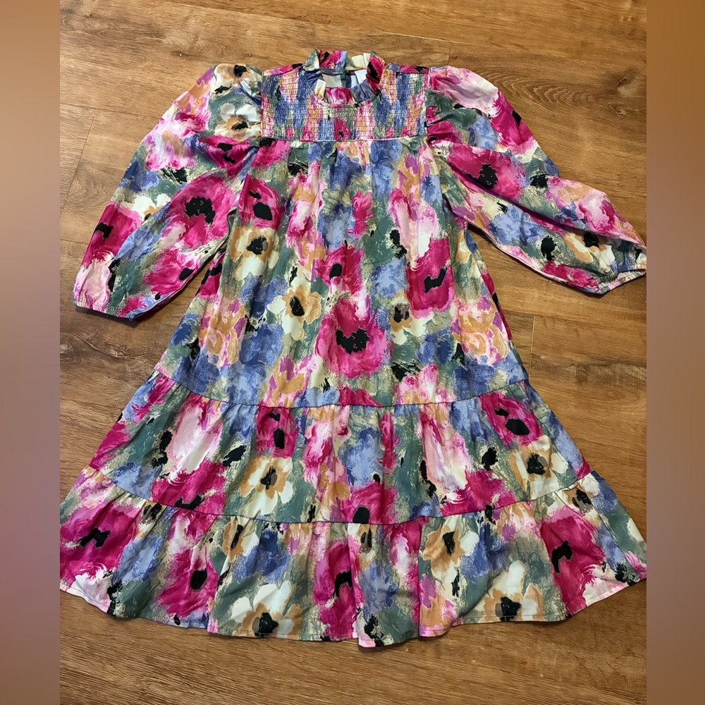 Mint Girls floral dress size XL 12/14